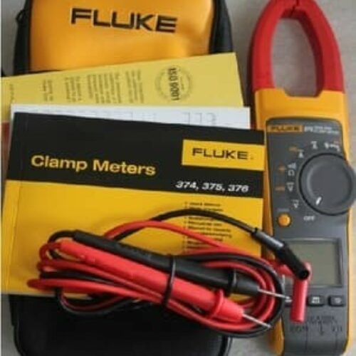 Fluke 375 True-RMS AC/DC Clamp Meter – WJ Mandiri